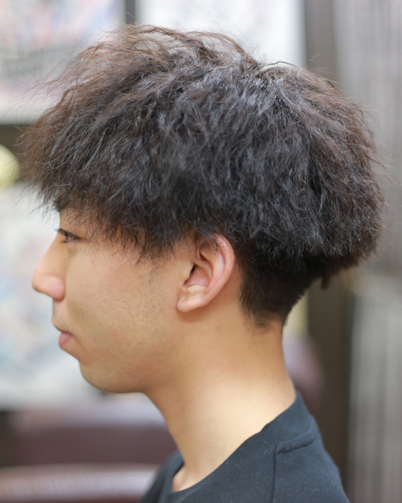 ソフトツイストパーマ カットショップスタイル