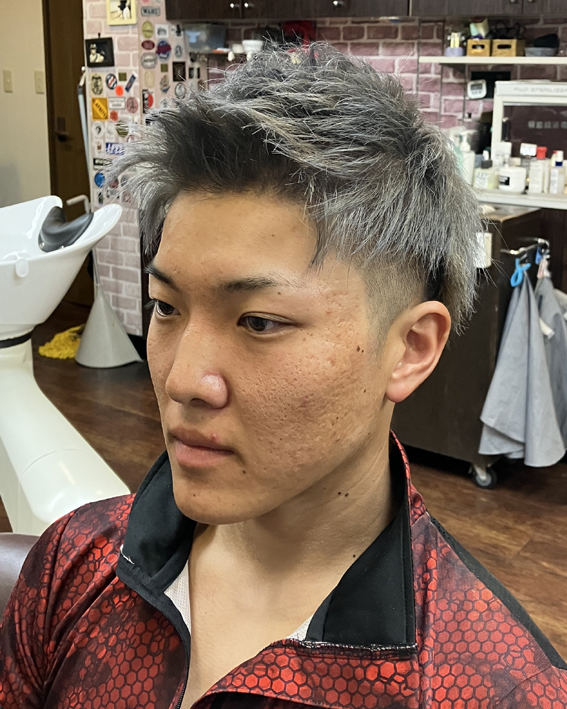 相模原メンズシルバーヘアカラー